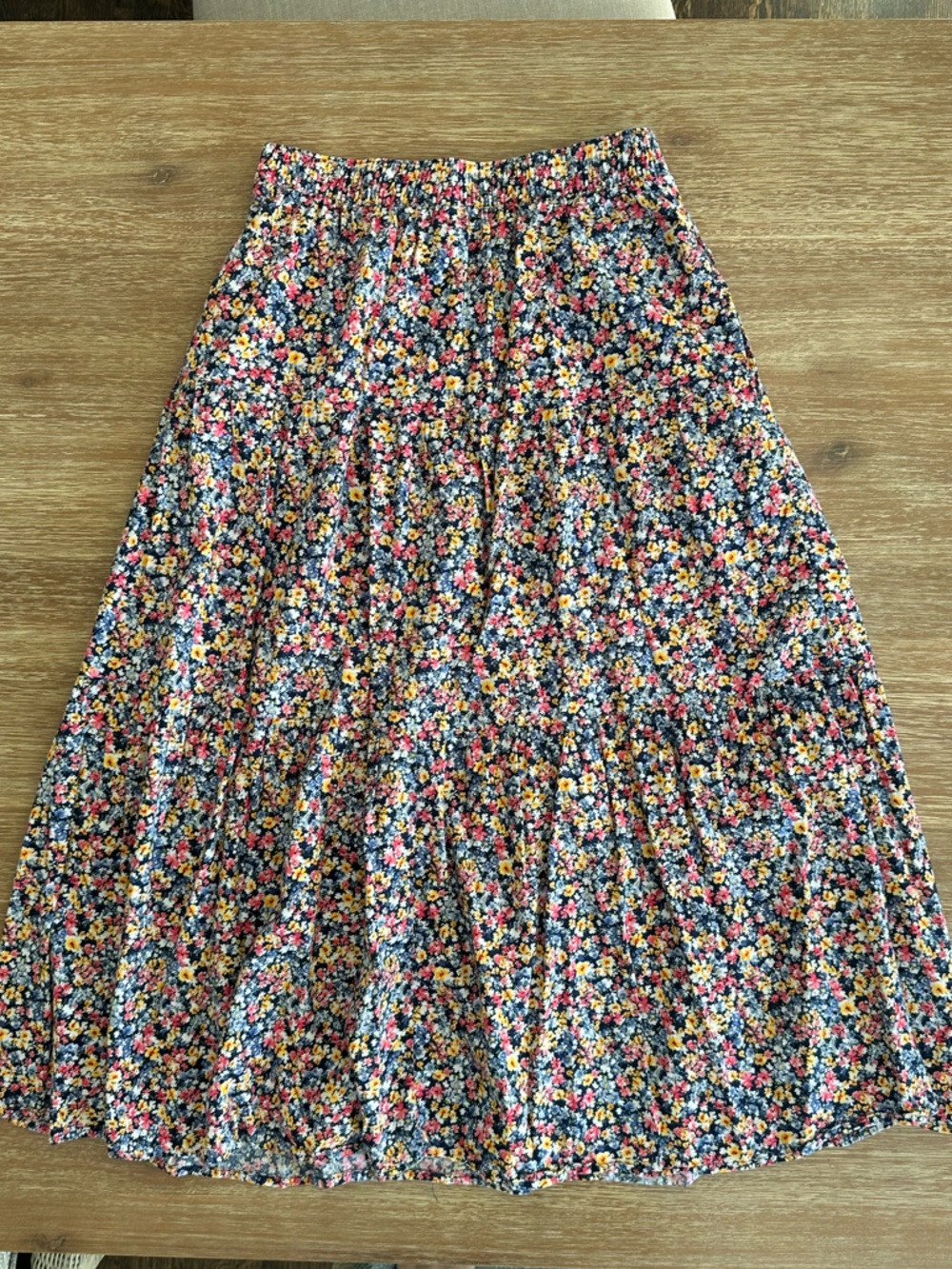 Old Navy Ditzy Floral Midi Skirt
